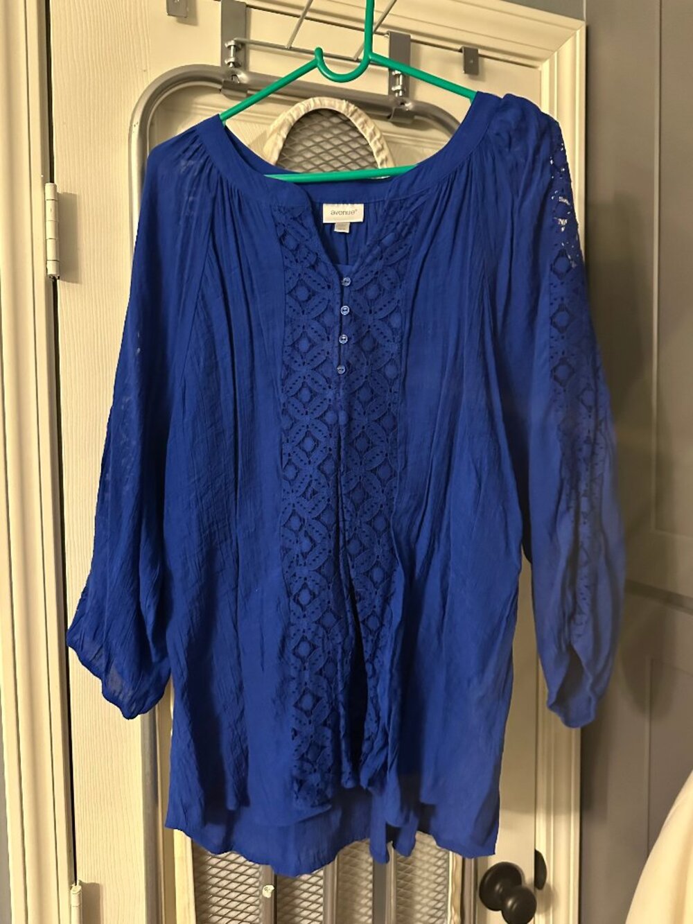 Royal Blue Avenue Blouse